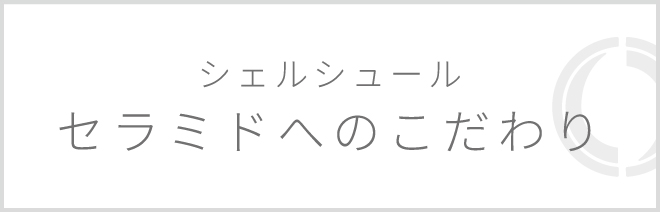 シェルシェールの「セラミド化粧品」が選ばれ続ける理由 セラミドへのこだわり